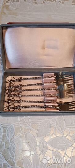 Набор столовых приборов мельхиор, нержавейка