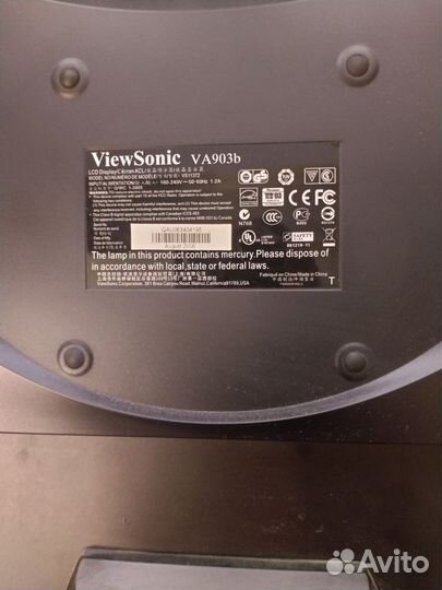 Монитор Viewsonic VA903B-3