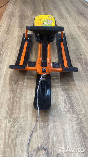 Детские санки-снегоход