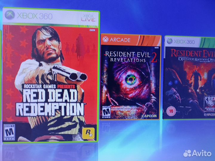 Xbox 360 Slim прошитый +50 игр