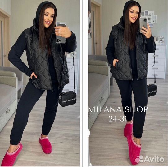 Костюм тройка женский от 48 до 58