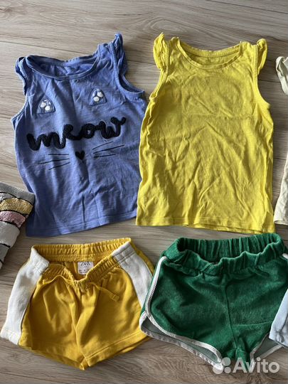 Пакет вещей для девочки zara 110-122