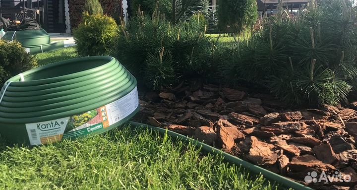 Бордюр садовый пластиковый/ лента для клумб