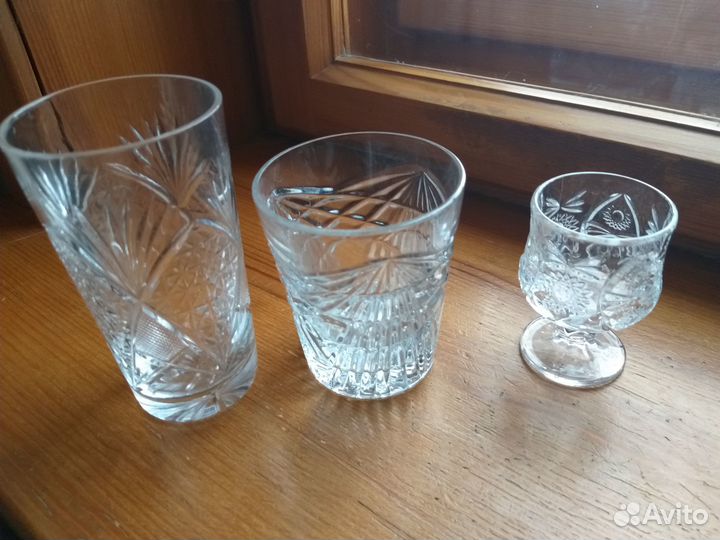 Хрусталь, Винтаж, период СССР