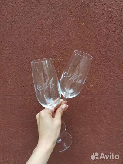 Бокалы с гравировкой / Подарочные наборы