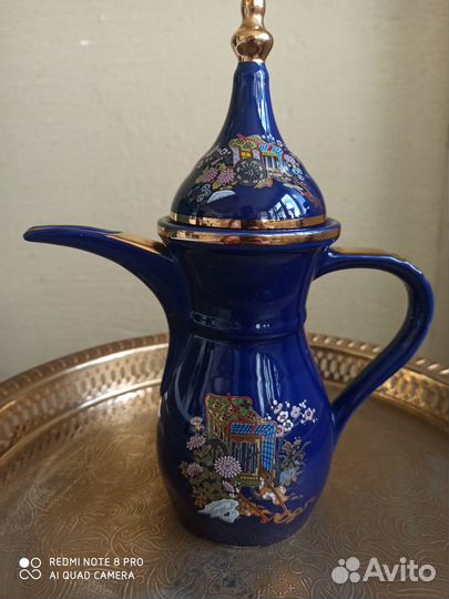 Кофейный сет в арабском стиле. Винтаж. Япония