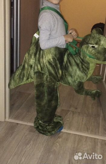 Новогодний костюм динозавра на ребёнка 4 года