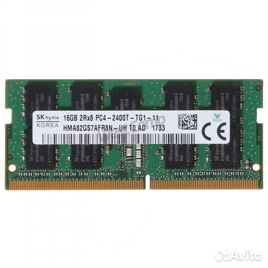 Оперативная память HPE 16GB DDR4-2400 (853289-091)
