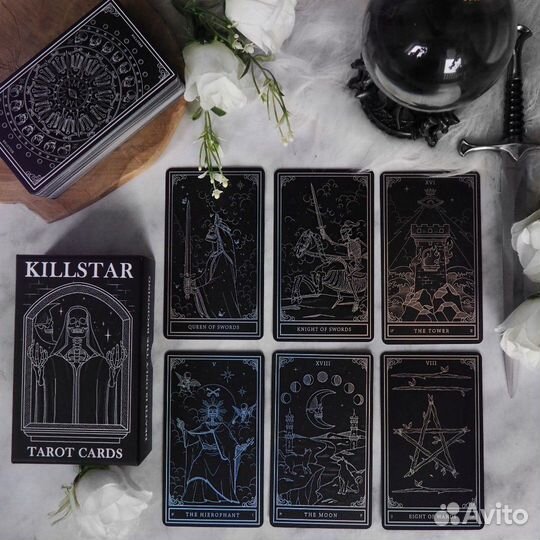 Карты Таро Killstar Tarot Cards Новые в коробке