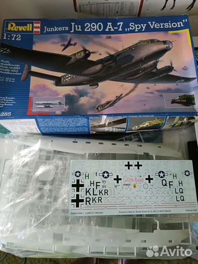 Сборные модели авиация 1/72