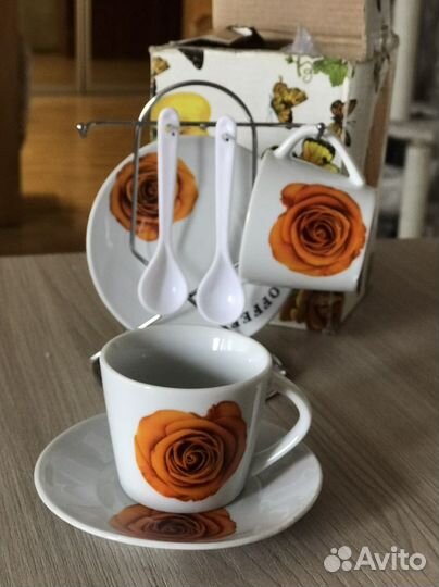 Кофейный сервиз на 2 персоны