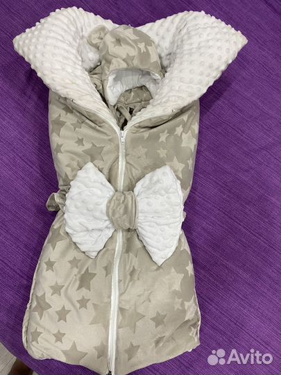 Конверт на выписку зимний