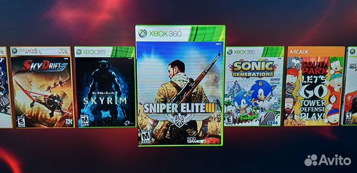 Xbox 360 Slim freeboot ssd 512gb