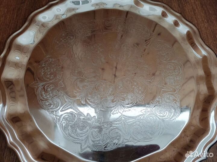 Поднос Кольчугино, поднос для самовара