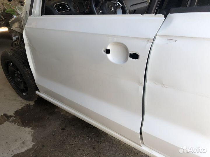 Дверь передняя левая Фольксваген Поло 5 седан