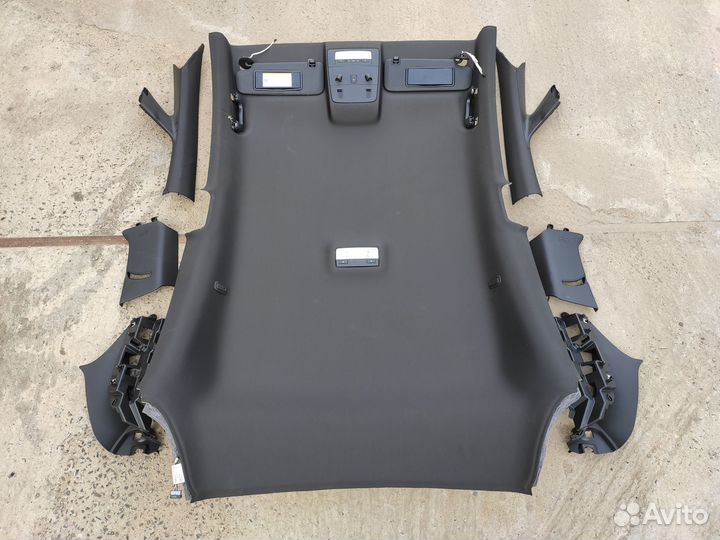 Комплект черного потолка на Opel Astra J OPC