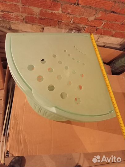 Корзина для белья угловая 40*40