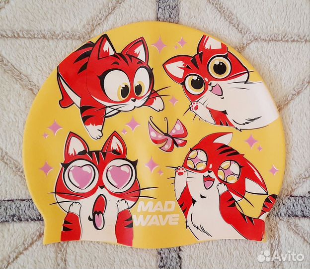 Шапочки для плавания детские