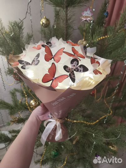 Букет из бабочек
