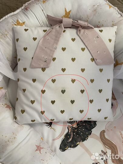 Бортики в детскую кроватку и кокон гнездышко