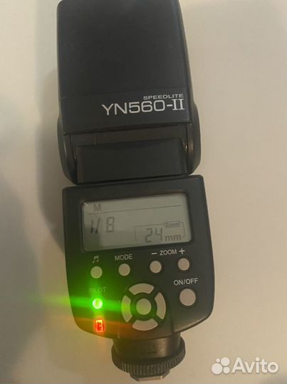 Фотовспышка YongNuo YN-560II. Неисправная