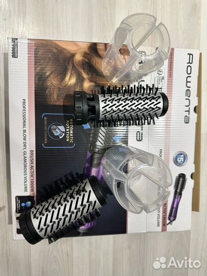Фен-щётка Rowenta brush activ'1000W