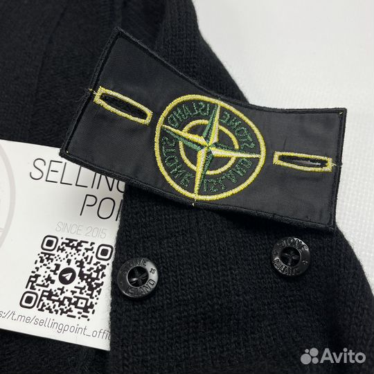 Свитер из шерсти Stone Island 22FW чёрный M