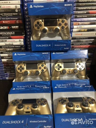 Джойстики PS4, Геймпады PS4, новые