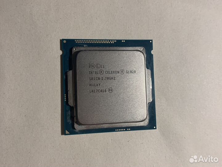 Процессор intel celeron g1820 SR1CN