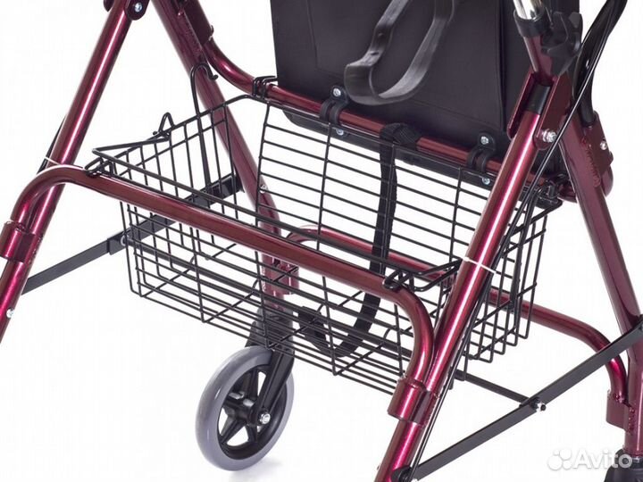 Ходунки для взрослых на колесах с сиденьем