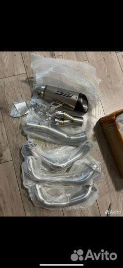 Выхлоп прямоток yamaha MT 09