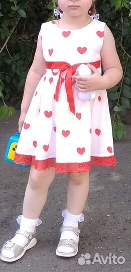 Платье, 98-104 размер, 2 шт