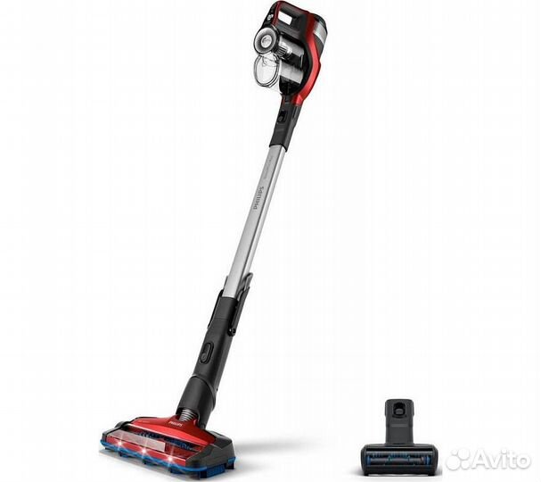 Пылесос ручной Philips XC7043/01 черный/красный