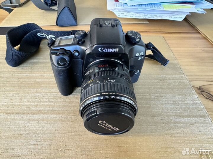 Пленочный фотоаппарат canon eos 30