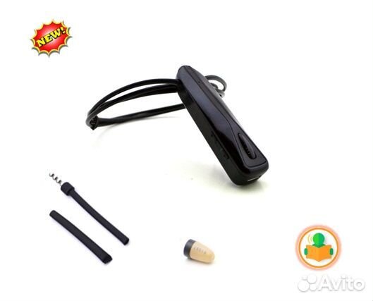 Микронаушник 2в1 Lite bluetooth 4.2 встроен + 3мм