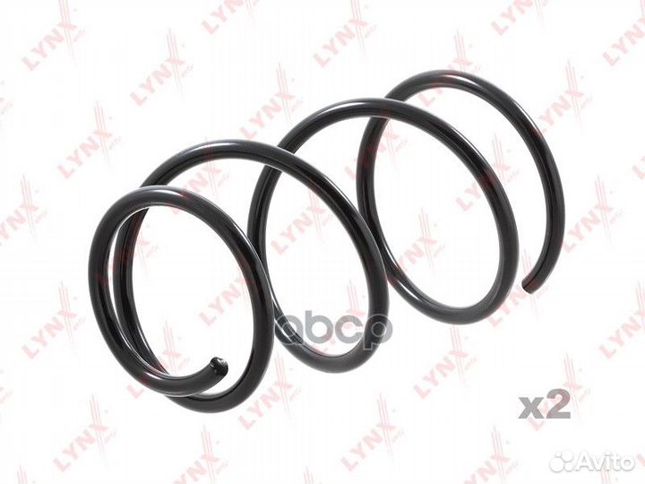 Пружина подвески передняя перед прав/лев 2