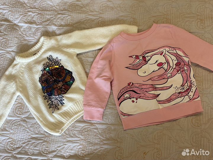 Вещи пакетом для девочки 98 размер