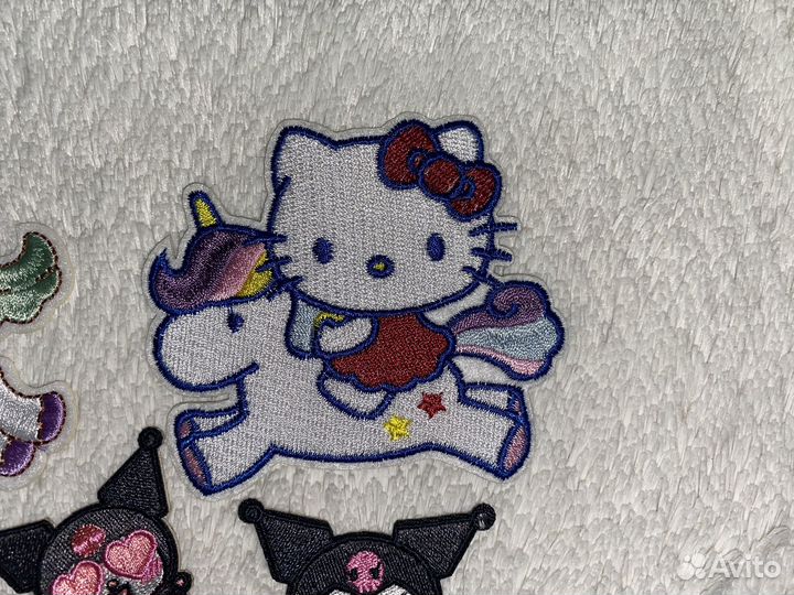 Термонаклейки на одежду Hello Kitty