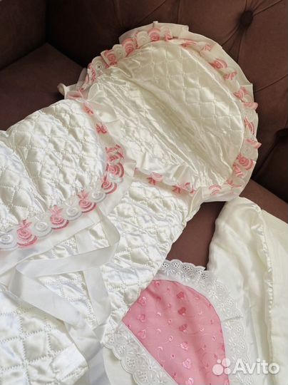 Конверт на выписку для девочки