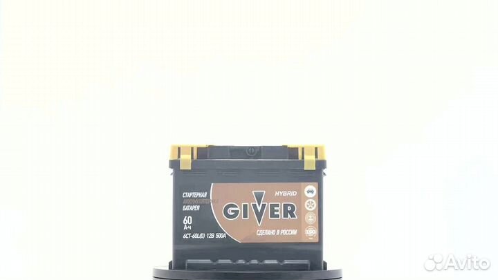 Аккумуляторы giver hybrid 60.0