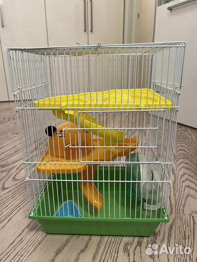 Клетка для хомяка, 2 шт и аксессуары