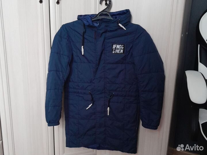 Парка демисезонная подростковая тонкий синтепон