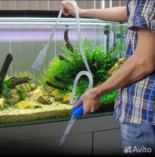 Насос для аквариума с обратным клапаном в помпе