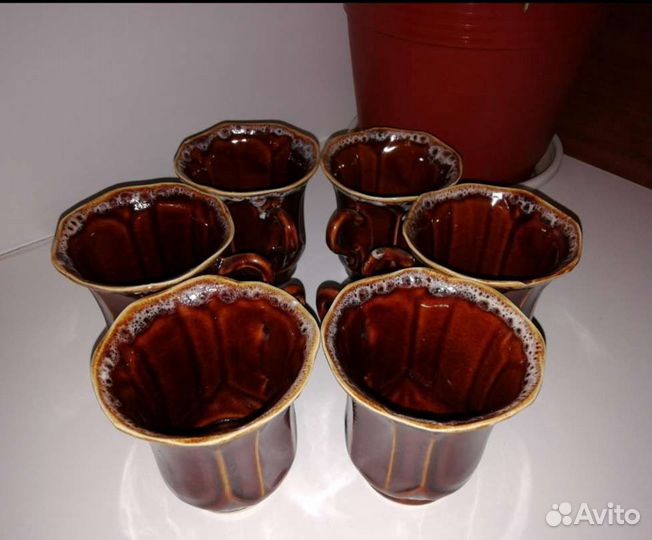 Новые керамические кружки - бокалы