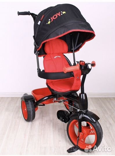 Велосипед коляска с ручкой