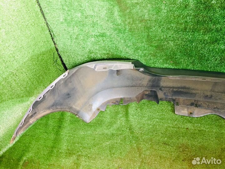 Бампер задний Honda FIT GD1GD2GD3GD4 Серебро царап