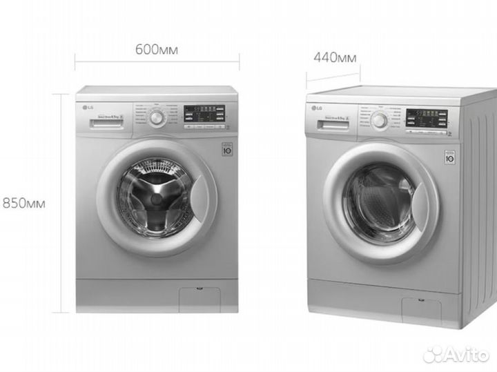 Узкая стиральная машина lg 6,5 кг