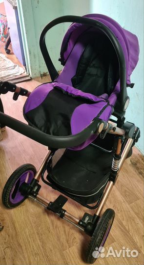 Коляска 3 в 1 wisesonle