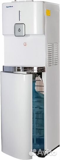 Кулер для воды Aqua Work 1665-S белый с нижней заг