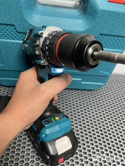 Аккумуляторная дрель шуруповерт makita 24 v